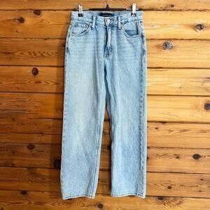 Aeropostale High Rise Baggy Jeans Size 000 Short